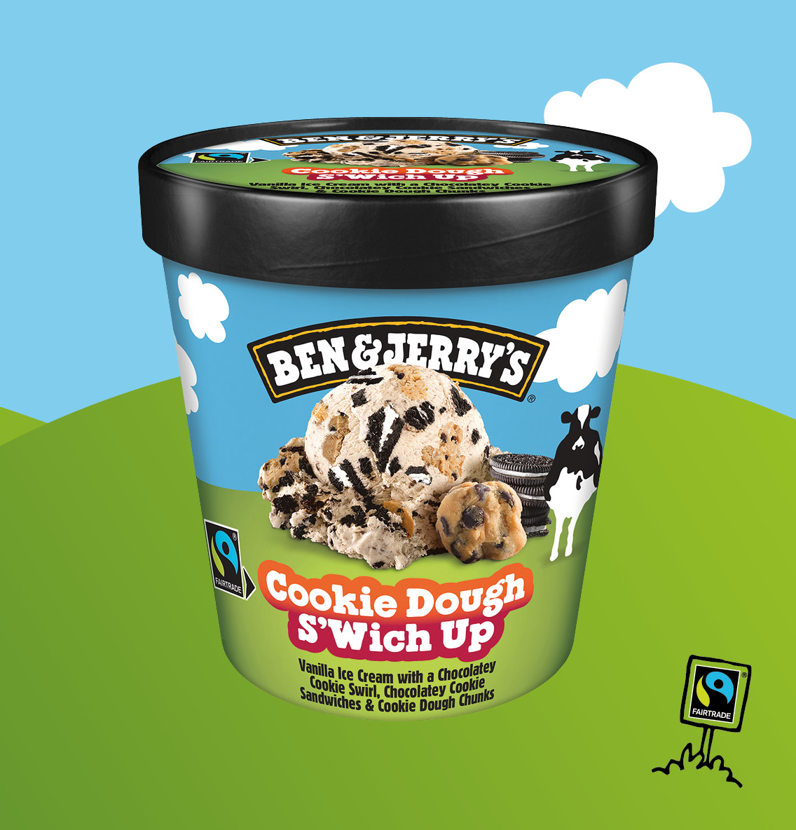 Ben & Jerry´s Cookie Dough S´Wich Up