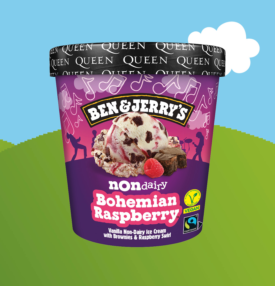 Ben & Jerry´s Bohemian Rasberry