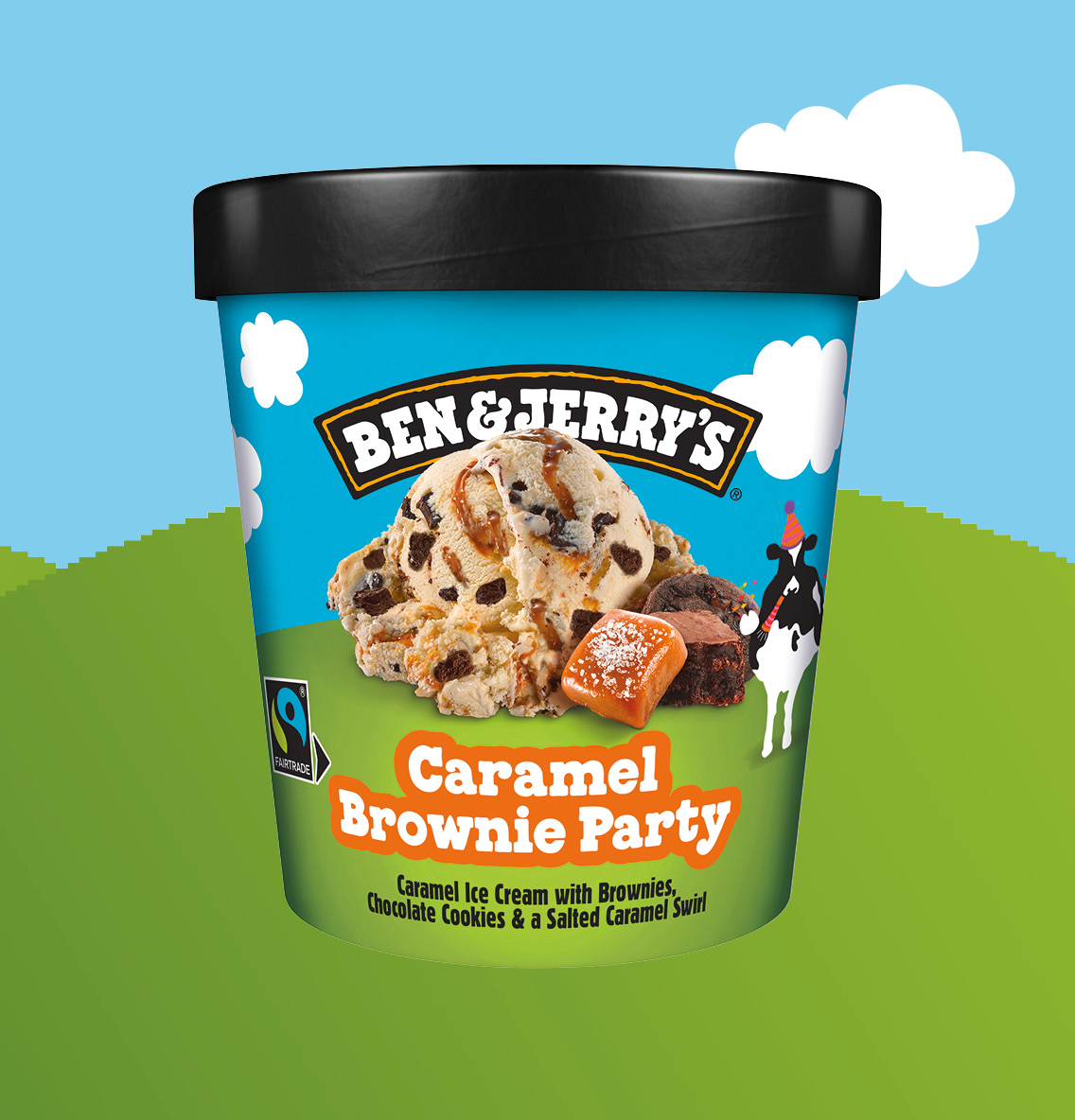 Ben & Jerry´s Caramel Brownie Party