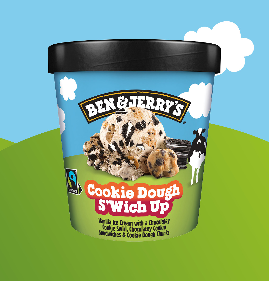Ben & Jerry´s Cookie Dough S´Wich Up