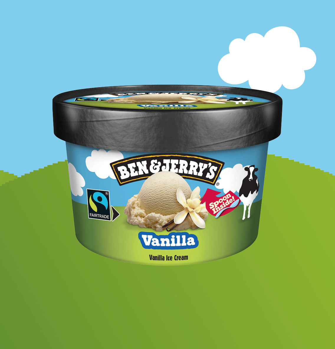 Ben & Jerry´s Vanilla pikari
