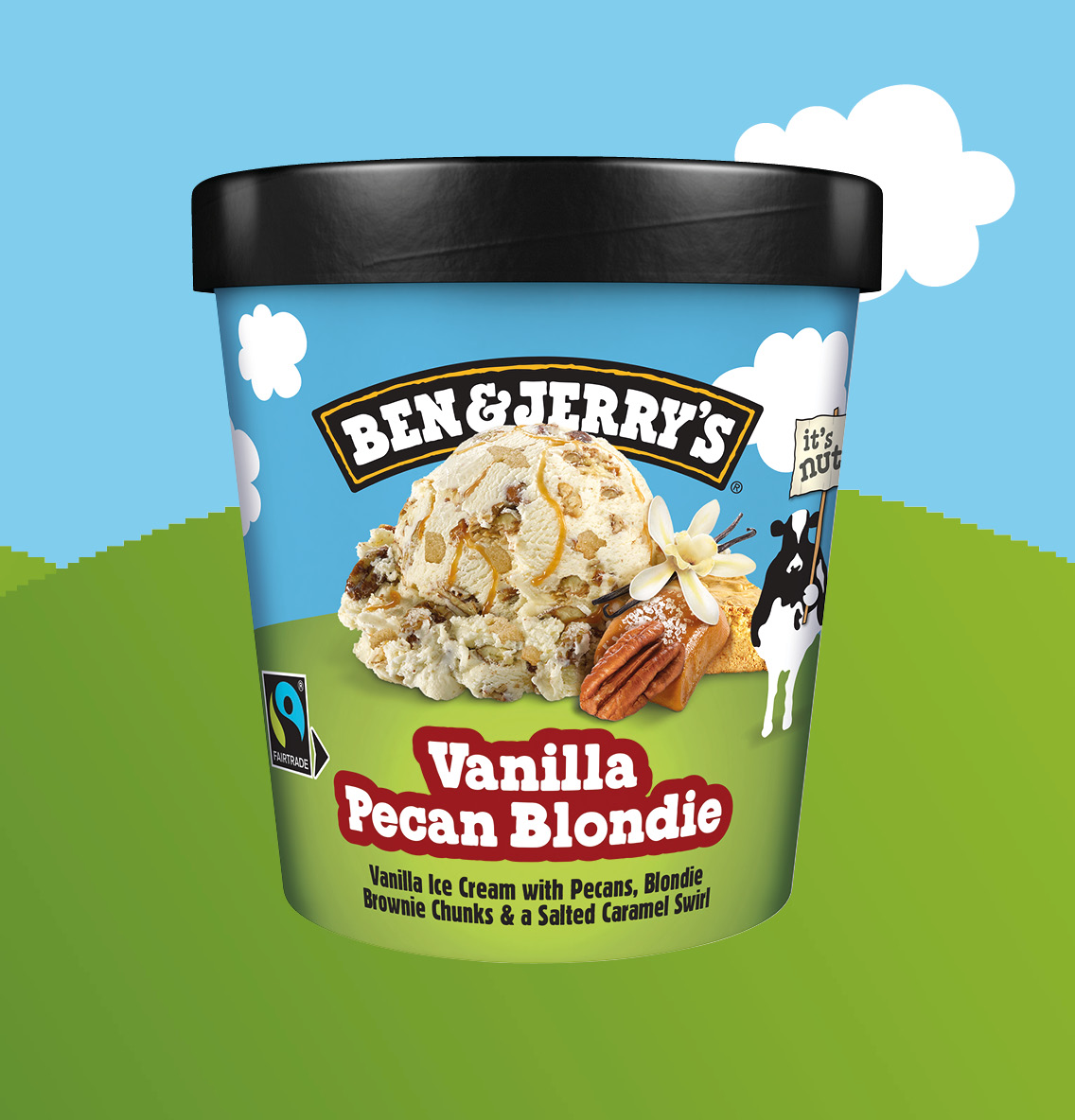 Ben & Jerry´s Vanilla Pecan Blondie
