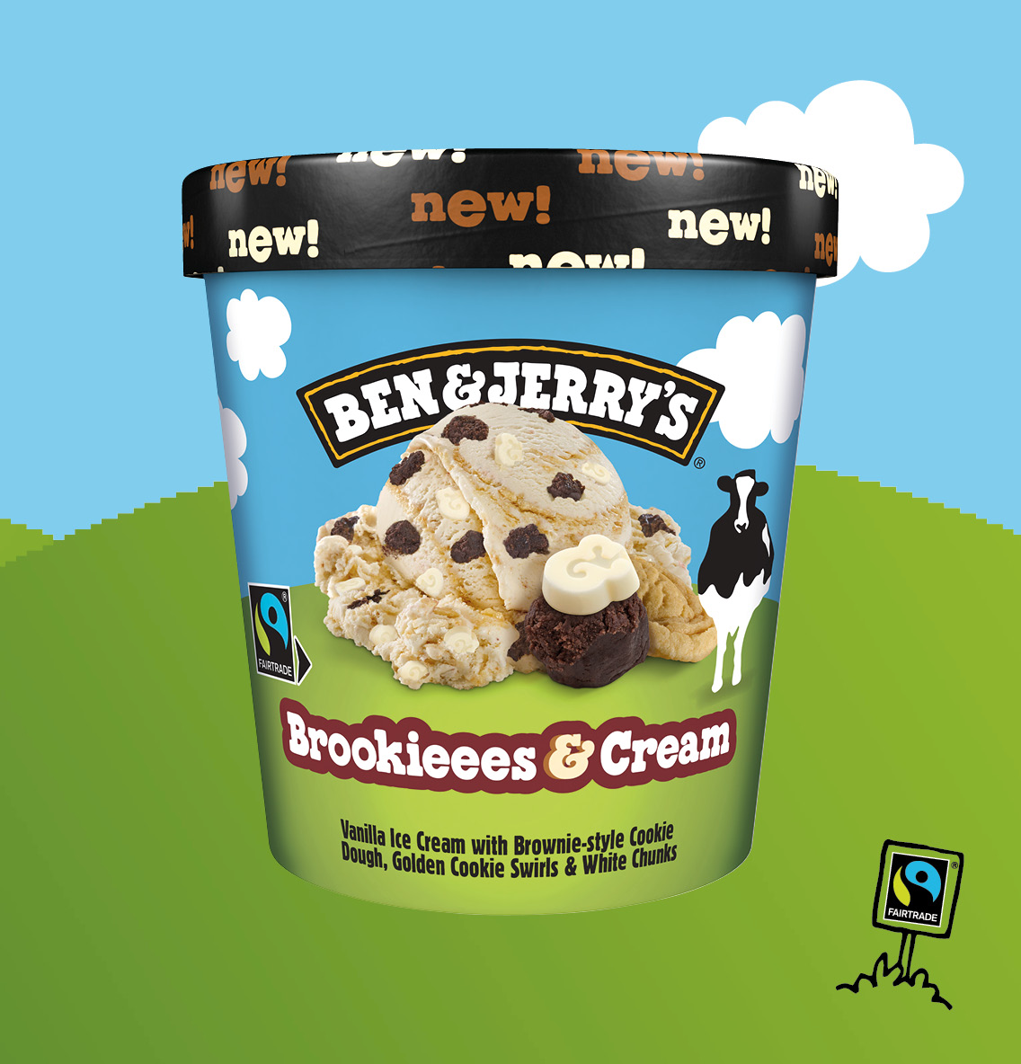 Ben & Jerry’s Brookieees & Cream