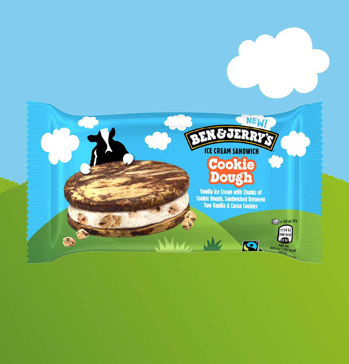 Ben & Jerry’s Cookie Dough Sandwich