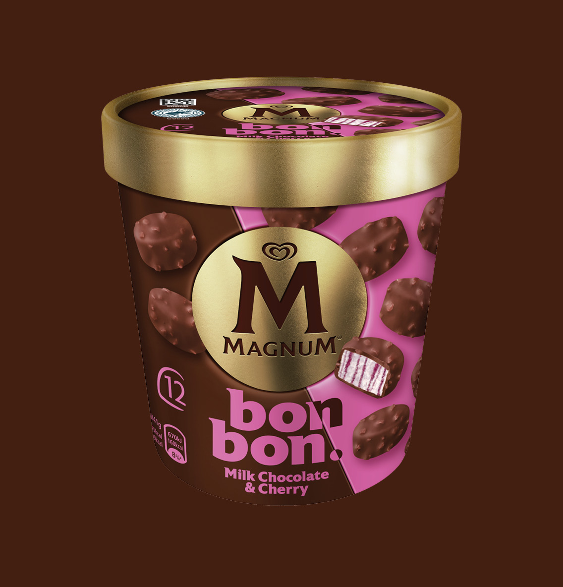 Magnum Bonbon Milk Chocolate & Cherry 12 kpl